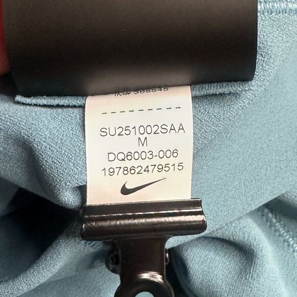 NWT Nike Zenvy Womens Training High-Rise 8" Shorts Size Medium (Teal) DQ6003-006 - Picture 11 of 16